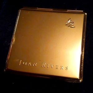 Shiny gold Joan Rivers mirror nwot